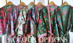 Pure Cotton Kimono - Pastel Sky Blue - Image 6