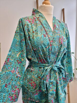 Pure Cotton Kimono in Exotic look - Image 2