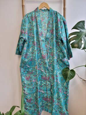 Pure Cotton Kimono in Exotic look - Image 6