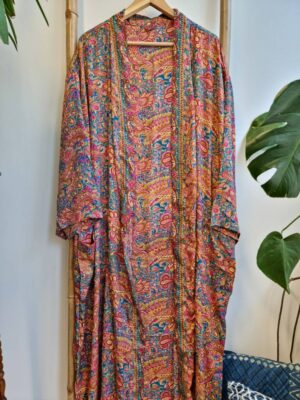Silk blended Stylish Kimono- ecofriendly fashion - Image 3
