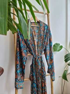Stylish Men's Silk Boho Kimonos - Image 5