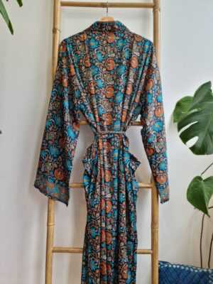Stylish Men's Silk Boho Kimonos - Image 6