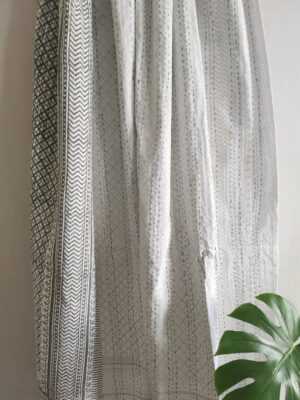 Kantha Pure Cotton Multipurpose Reversible Throw SingleSize - Image 2