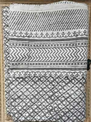 Kantha Pure Cotton Multipurpose Reversible Throw SingleSize - Image 7