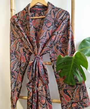 Men's Silk kimonos Man House In Multicolour shade - Image 2