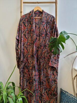 Men's Silk kimonos Man House In Multicolour shade - Image 3