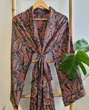 Men's Silk kimonos Man House In Multicolour shade - Image 4