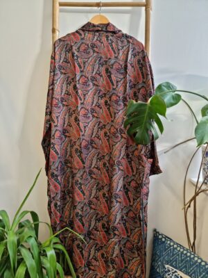 Men's Silk kimonos Man House In Multicolour shade - Image 6