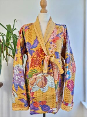 Vintage Style Kantha Jacket - Image 2