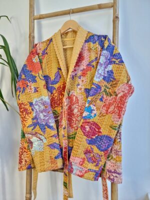 Vintage Style Kantha Jacket - Image 6