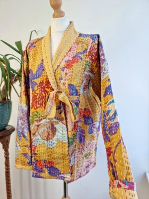Vintage Style Kantha Jacket - Image 7
