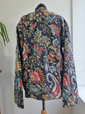 Kantha Reversible jacket in Japanese style - Image 6
