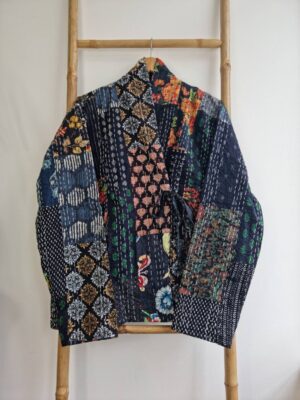Bohemian black reversible jacket- Unisex - Image 4