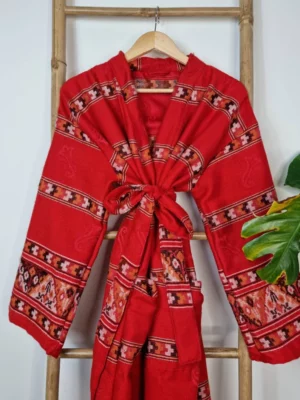Yak Wool Blend Kimono Unisex - Image 3