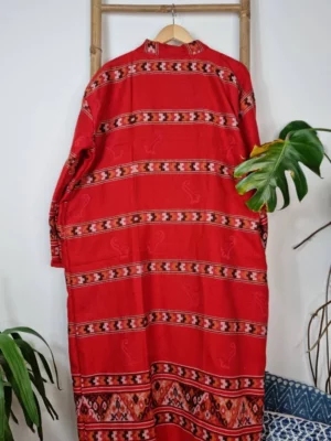 Yak Wool Blend Kimono Unisex - Image 4