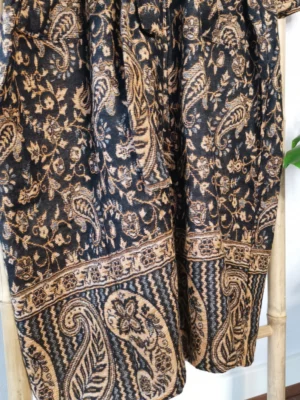 Unisex Yak Wool Kimono- Black Gold - Image 6