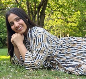 Pure Cotton Handprinted House Robe Summer Kimono | Floral Beach Coverup/Comfy Maternity Mom | Spring Orange Quirky Beige Black Cheetah Leopard Animal - Image 2