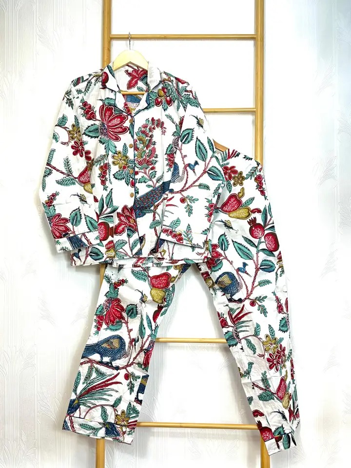 Luxury Hand Printed Indian Blockprint Pure High Quality